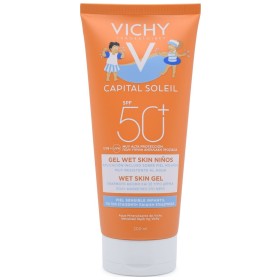 Vichy Capital Soleil Wet Skin Gel kids SPF50+ Παιδική Αντηλιακή Κρέμα Προσώπου & Σώματος 200ml